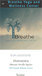 Mobile Screenshot of breathepcola.com